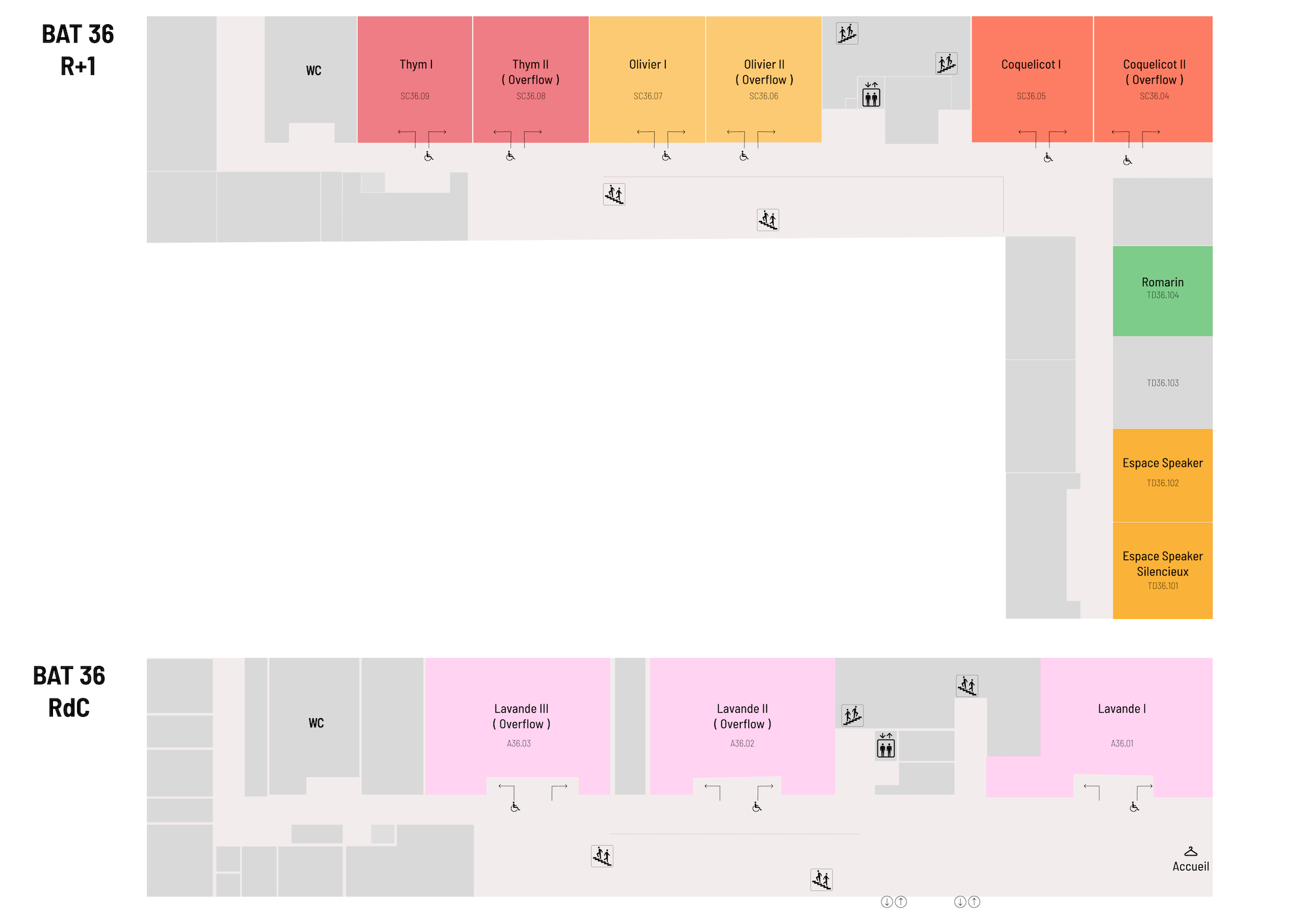 Plan détaillé du lieu SunnyTech
