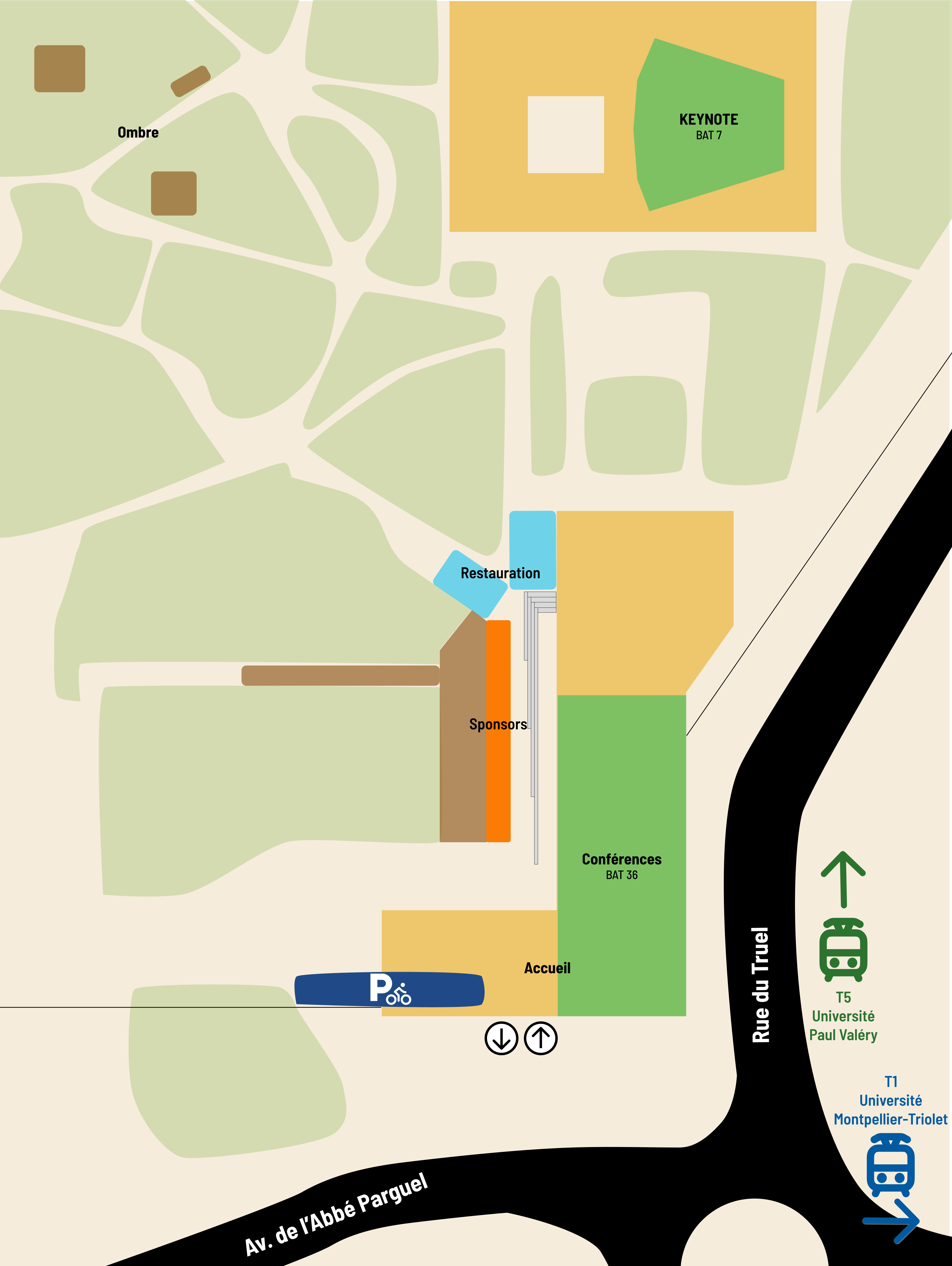 Plan d’ensemble du lieu SunnyTech